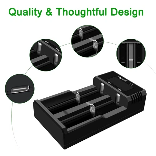 Зарядно устройство Vapcell L2 ➤ топ цена ➤ sorbe.bg