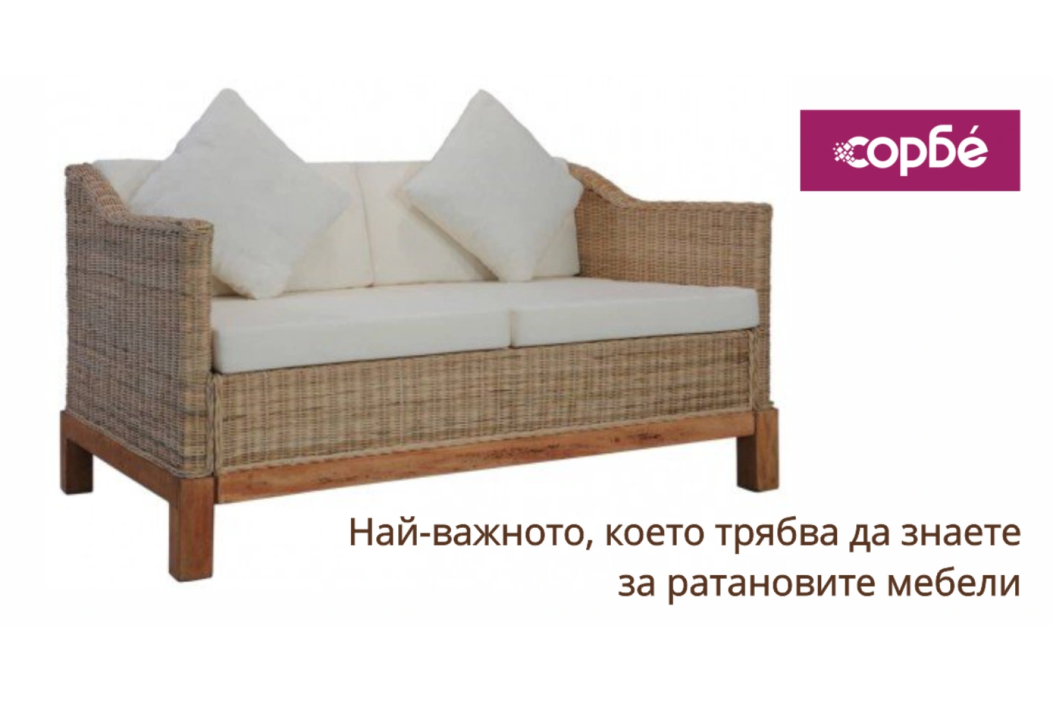 Най-важното, което трябва да знаете за ратановите мебели