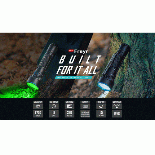 Фенер Olight Freyr 1750lm. ➤ топ цена ➤ sorbe.bg