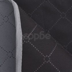 Одеяло за пикник, сиво и черно, 150x200 см