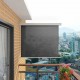 Вертикална тента за балкон мултифункционална 150х200 см сива
