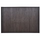 Бамбукова постелка за баня 60 x 90 см, тъмно кафява