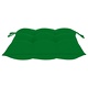 Стифиращи градински столове с възглавници 6 бр тик масив