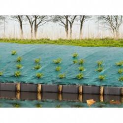 Nature Покривна мрежа срещу плевели, 2,1x 25 м, зелена