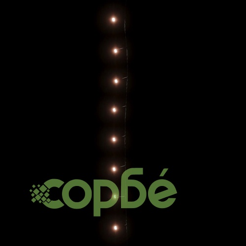Светещ стринг 600 LED закрито или открито IP44 60 м топло бял Светещ стринг 600 LED закрито или открито IP44 60 м топло бял