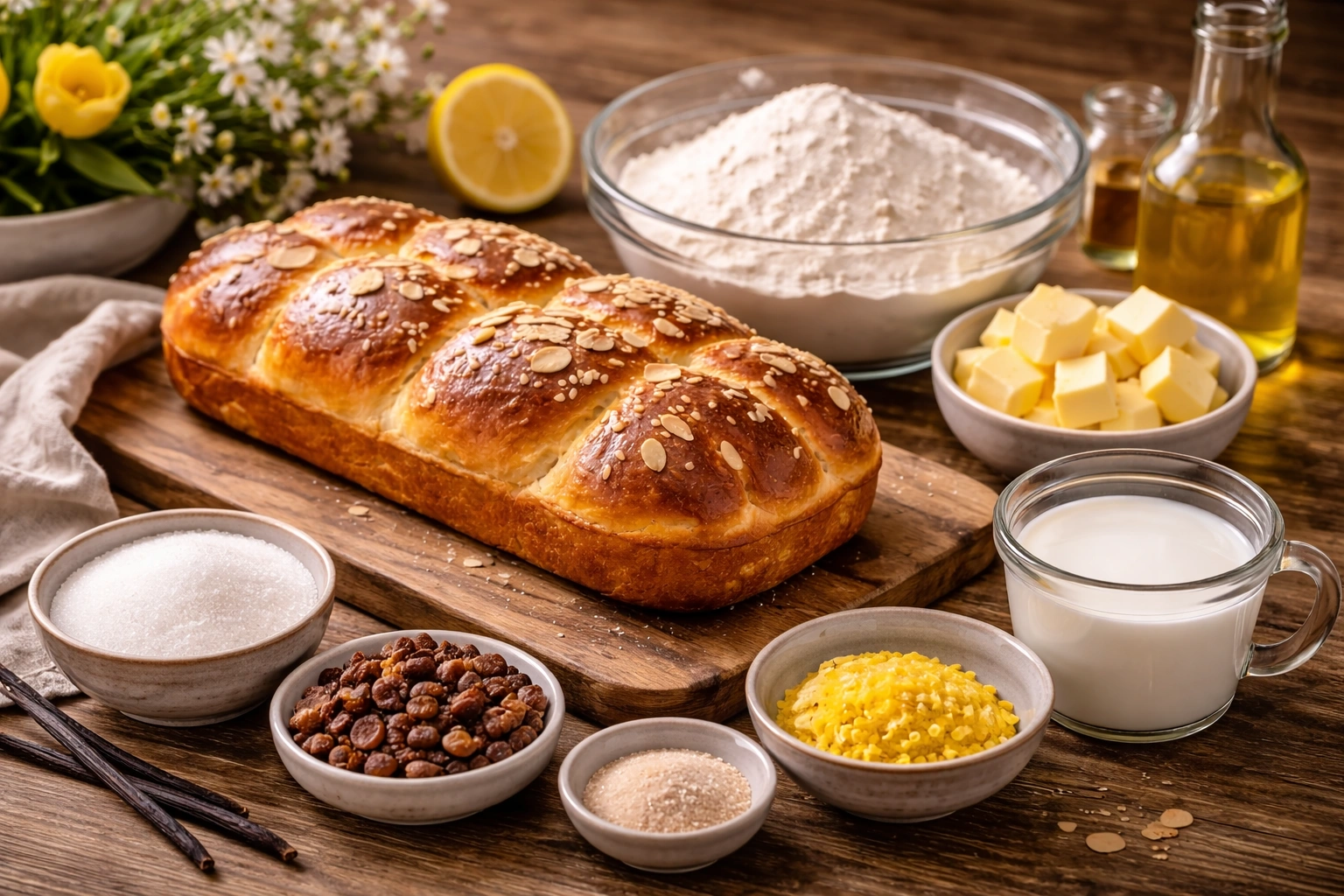 Козунак в хлебопекарна