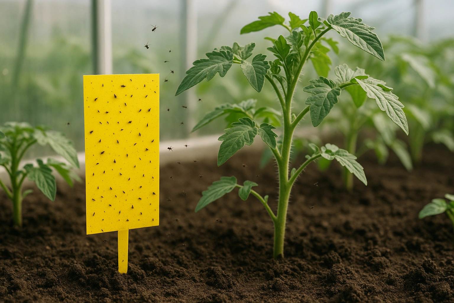 Черни мушички по доматите