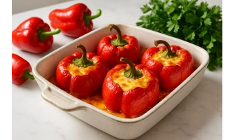 Чушки бюрек на фурна