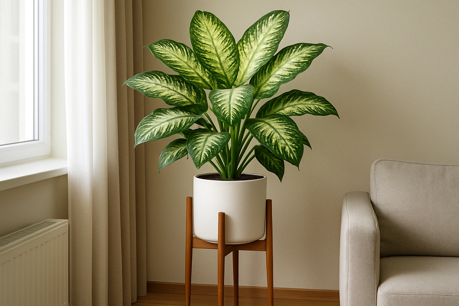 Дифенбахия - Цветето което може да ви убие за минути !