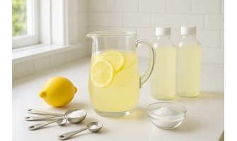 Домашен електролитен разтвор