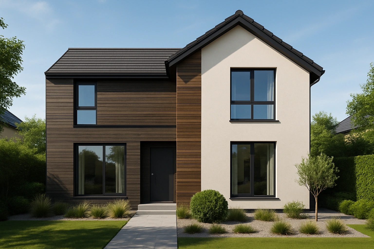 Фасади на къща