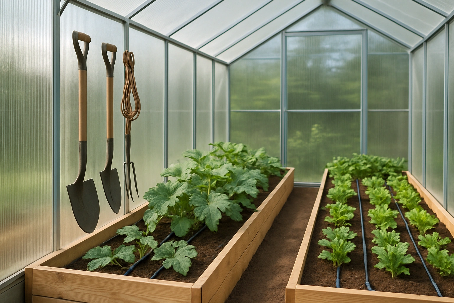 Как да поддържате оранжерията чиста?