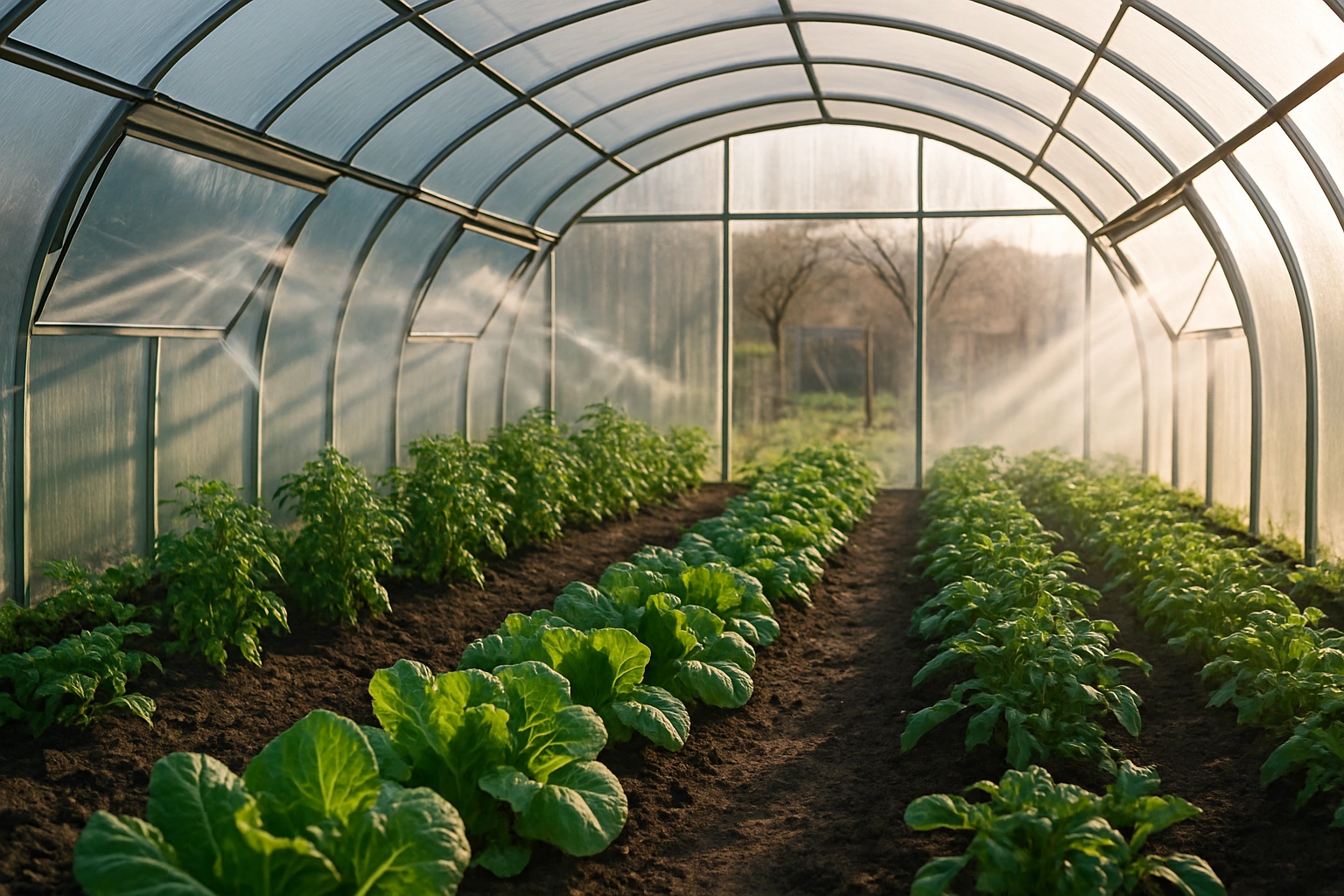 Как да проветрявате правилно оранжерията?