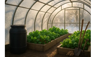 Как да задържите топлината в оранжерията?