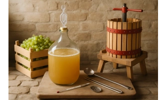 Как се прави бяло вино в бидон