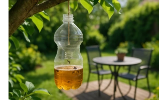 Как се прави капан за оси с бира