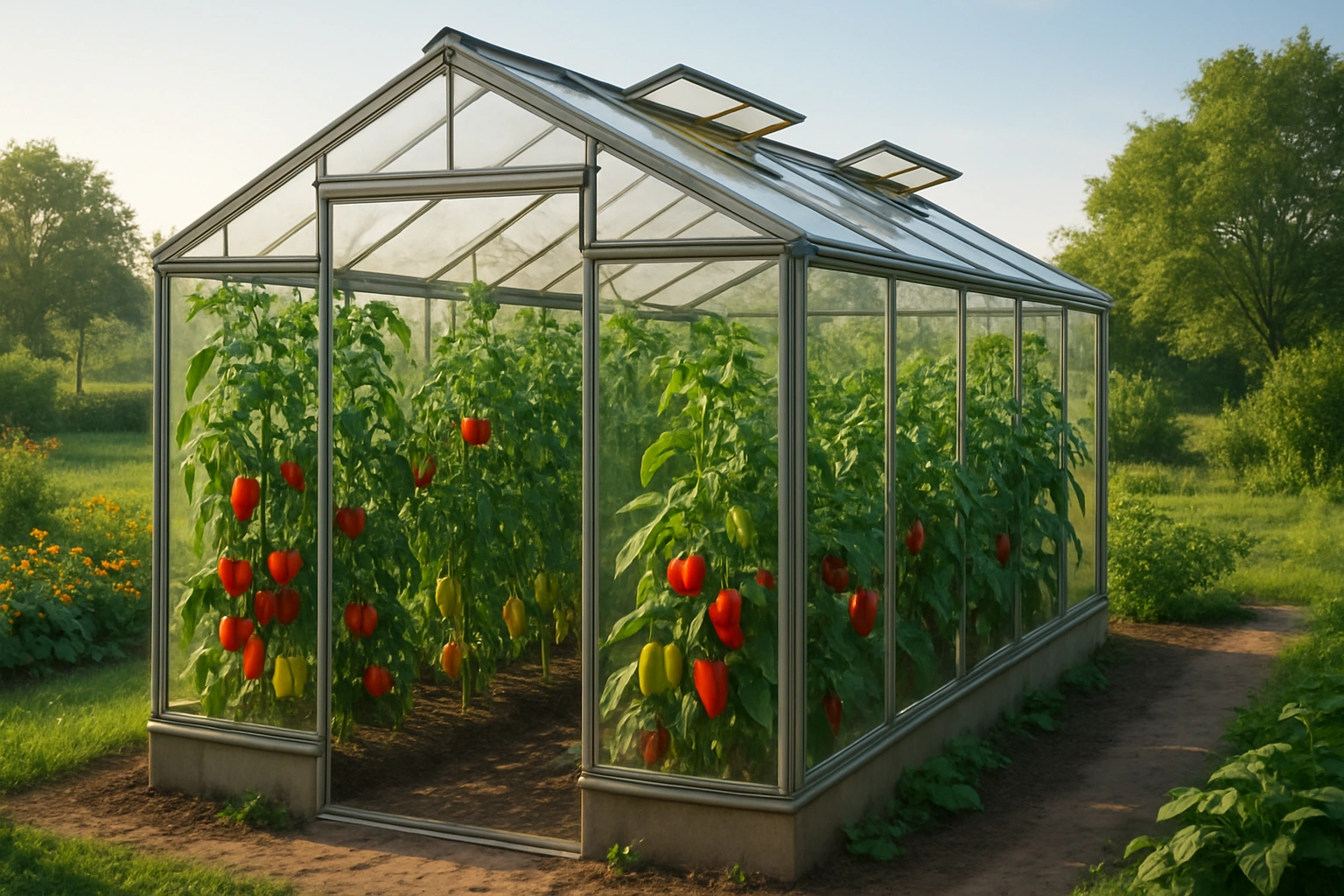 Какви са основните предимства на оранжериите?