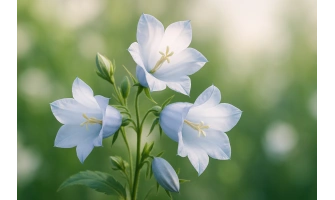 Кампанула цвете