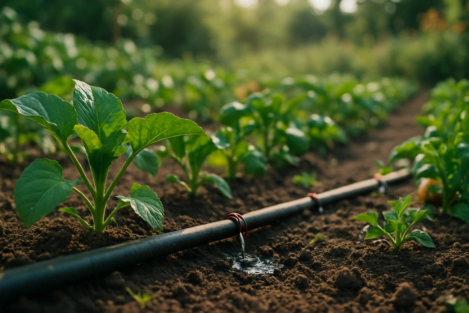 Капково напояване