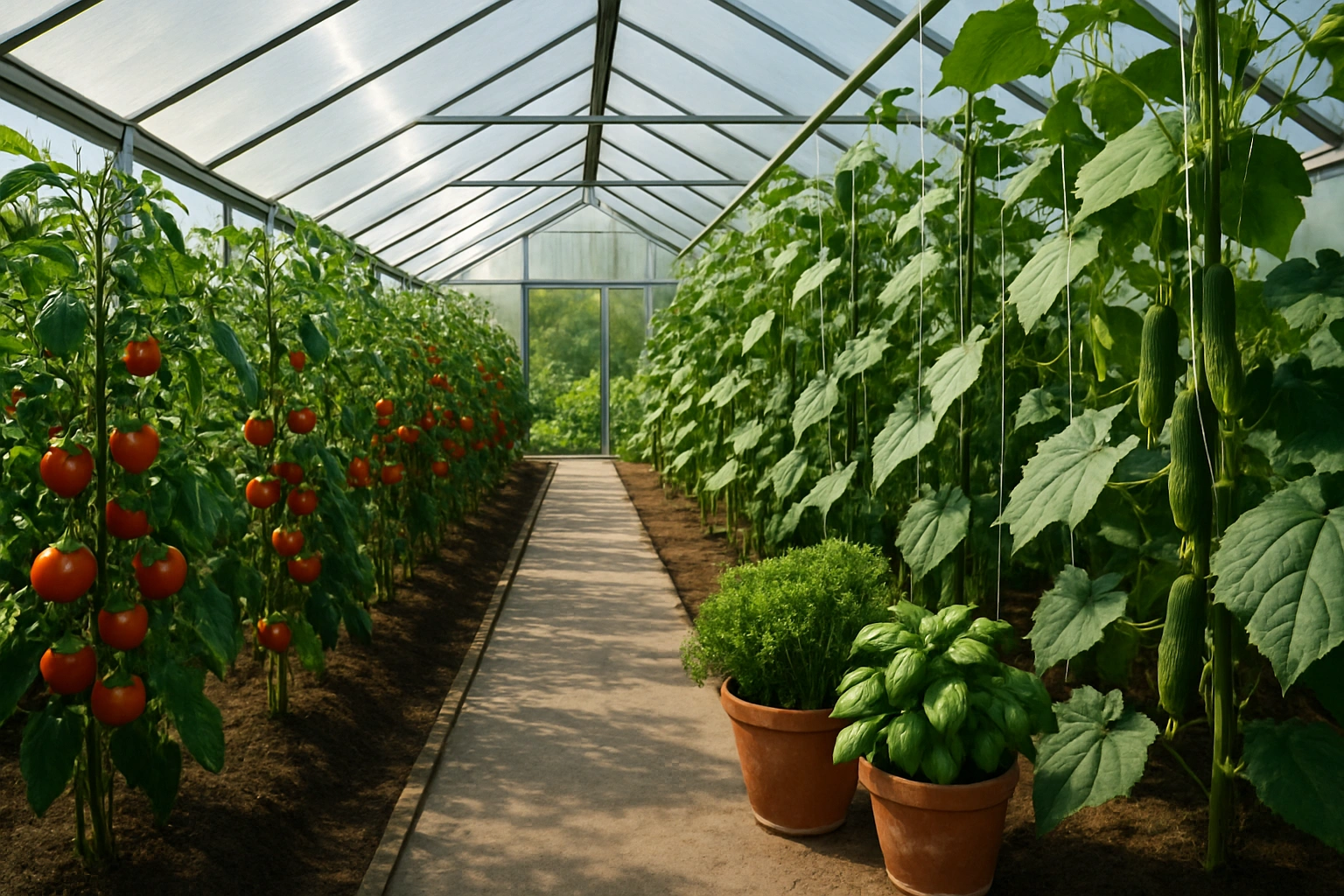 Кои растения са най-подходящи за отглеждане в оранжерия?