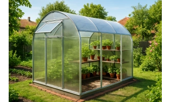 Коя оранжерия е най-подходяща за малък двор ?