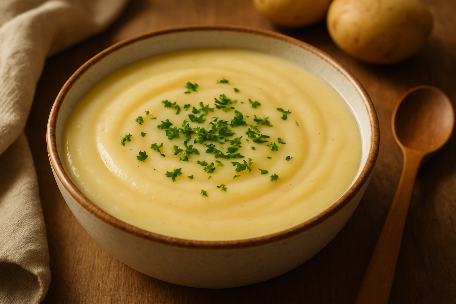 Крем супа от картофи