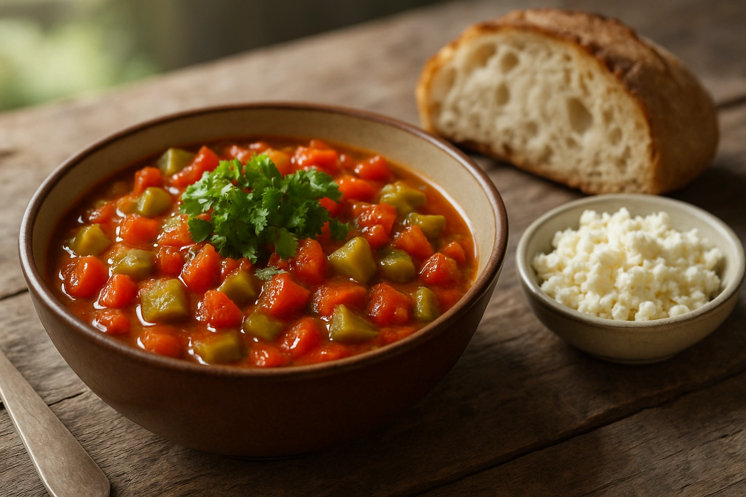 Лятна манджа с чушки и домати