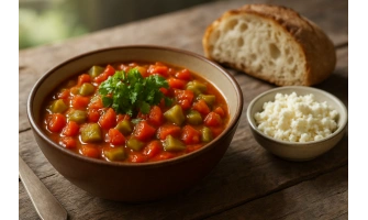 Лятна манджа с чушки и домати