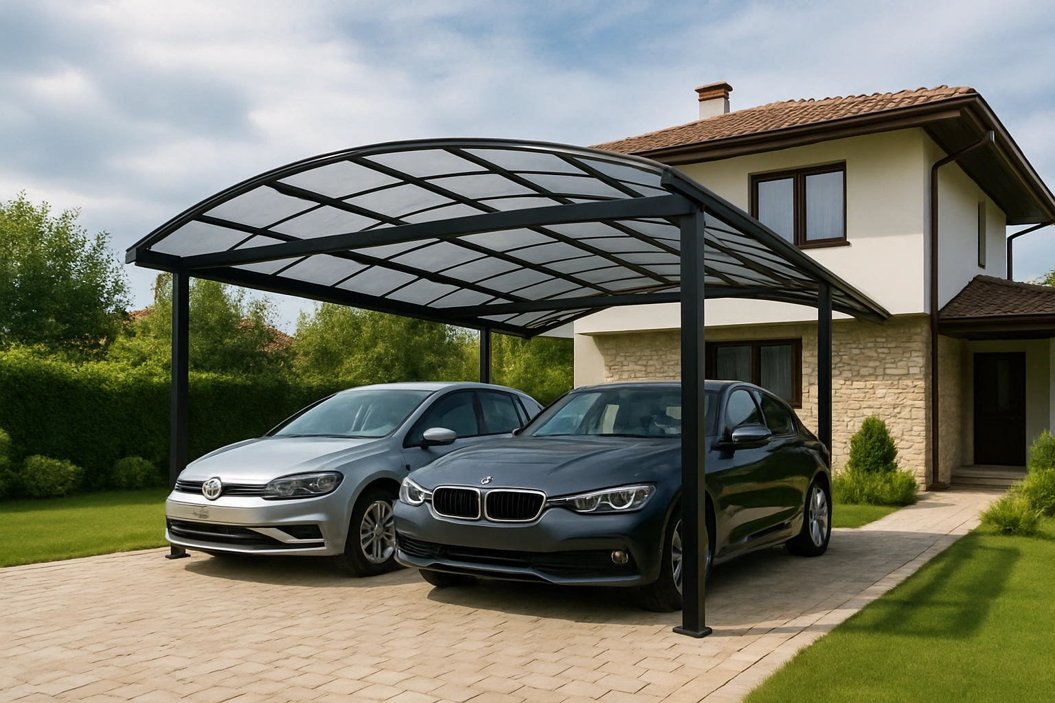 Навес за кола