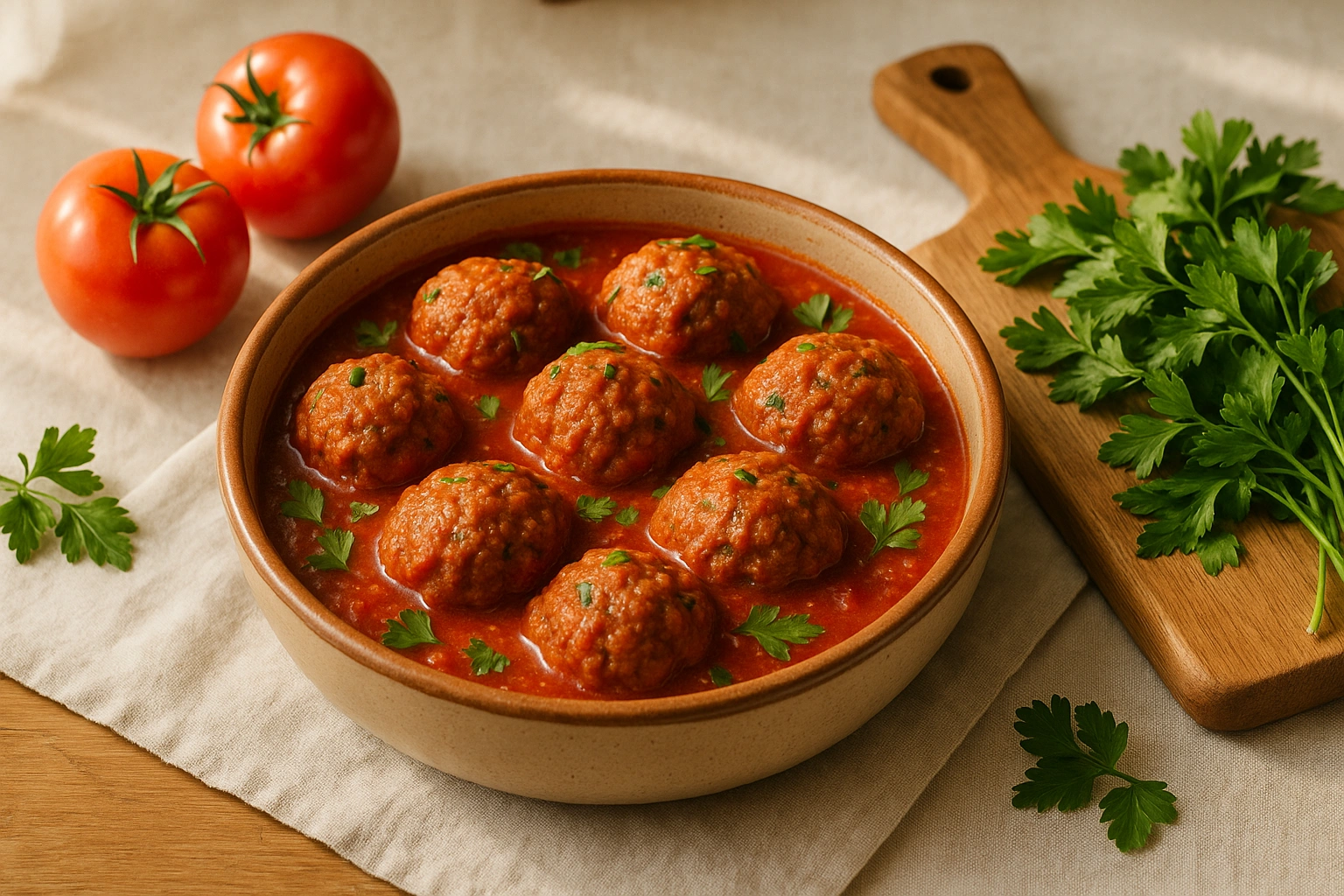 Най-вкусните кюфтета с доматен сос