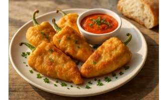 Панирани чушки