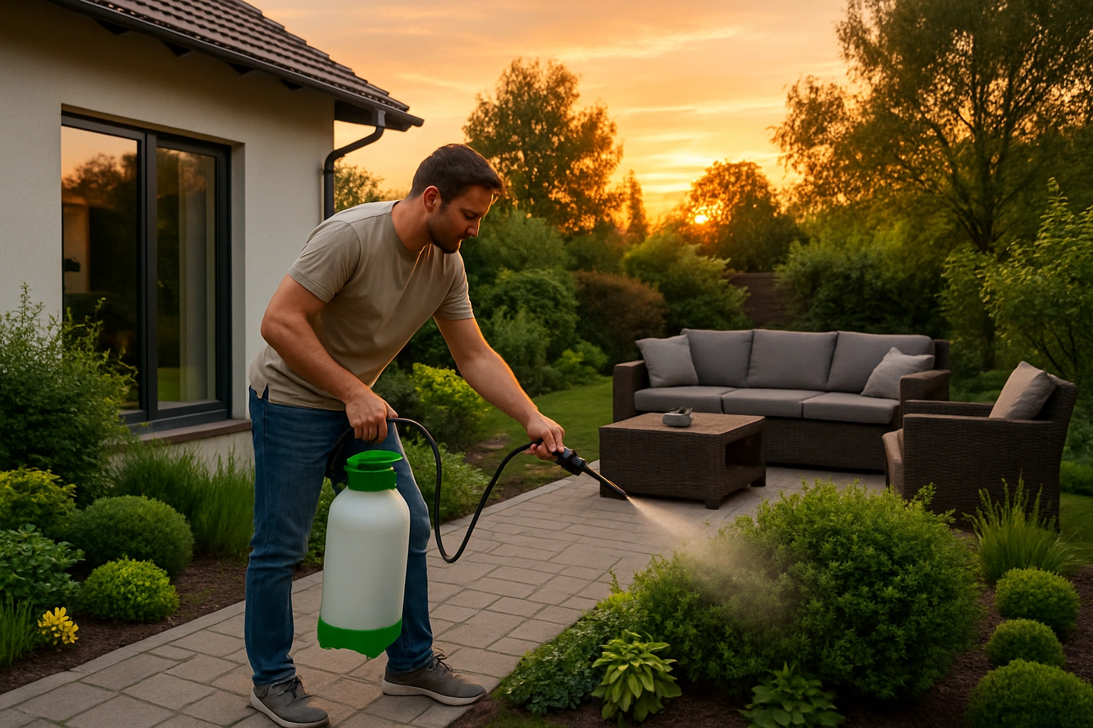 Препарат против комари за двора