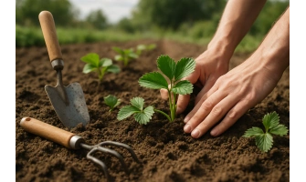 Пролетно засаждане на ягоди