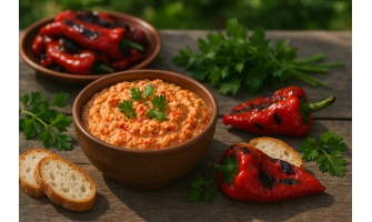 Разядка с печени чушки