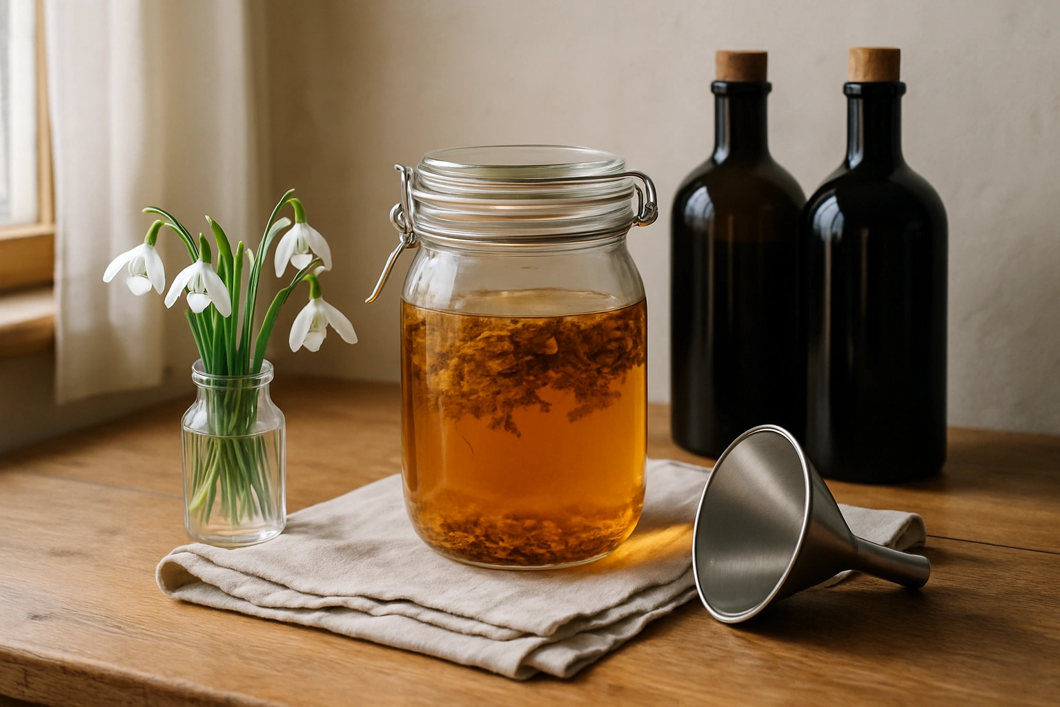 Рецепта за стави от кокичета и ракия