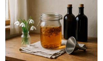 Рецепта за стави от кокичета и ракия