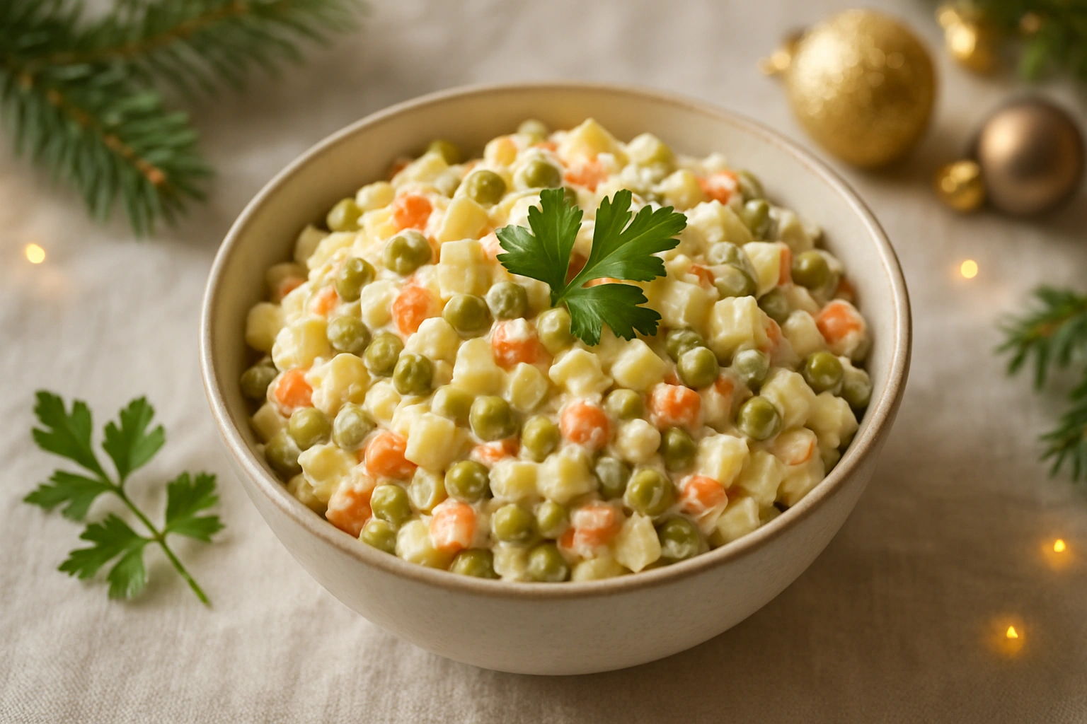 Руска салата рецепти