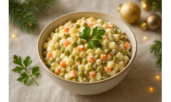 Руска салата рецепти