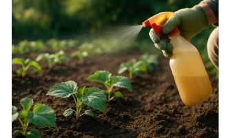 С какво се пръскат краставиците след засаждане