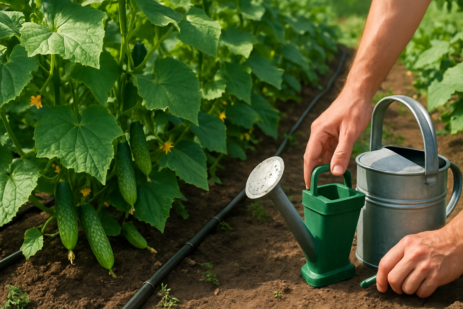 Схема за торене на краставици
