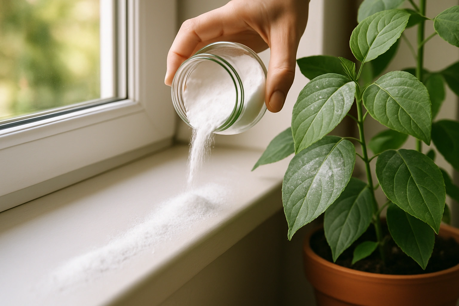 Сода против миризливки