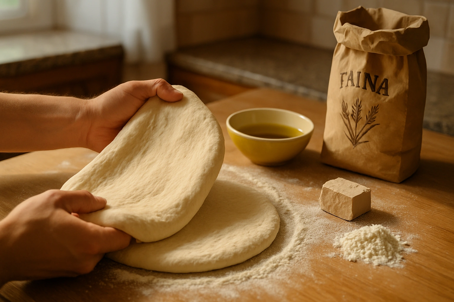 Тесто за пица рецепта