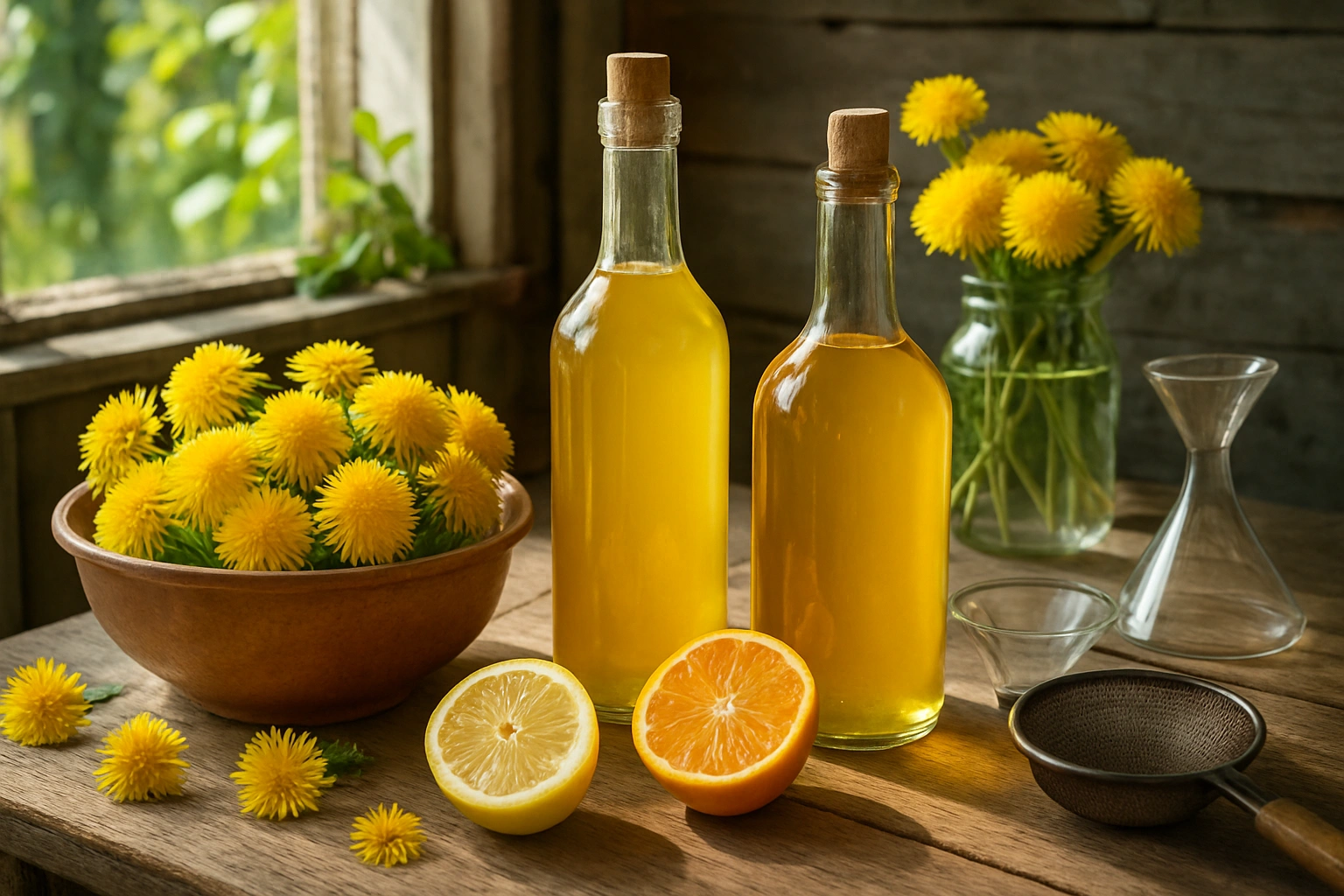 Вино от глухарчета