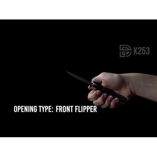 Сгъваем нож Dulotec K253 - дръжка от полимер G10 и D2 инструментална стомана ➤ топ цена ➤ sorbe.bg