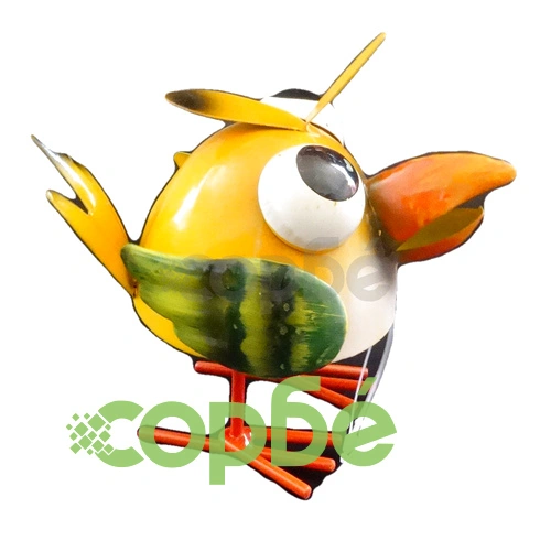 Птичка декоративна метална ➤ топ цена ➤ sorbe.bg