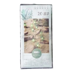 Лед гирлянд кактус