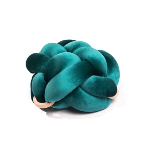 Пуф табуретка тюркоаз кадифе