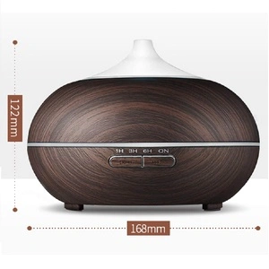 Овлажнител и ароматизатор 400ml капацитет, без тампон, с таймер, LED осветление и дистанционно управление