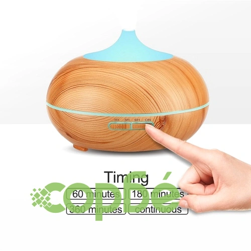 Овлажнител и ароматизатор 400ml капацитет, без тампон, с таймер, LED осветление и дистанционно управление ➤ топ цена ➤ sorbe.bg