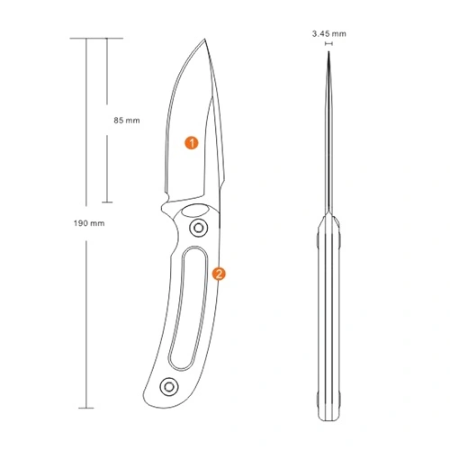 Нож Ruike F815-J на топ цена от sorbe.bg Нож Ruike F815-J ➤ топ цена ➤ sorbe.bg